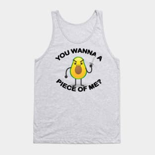 Piece of avocado Tank Top